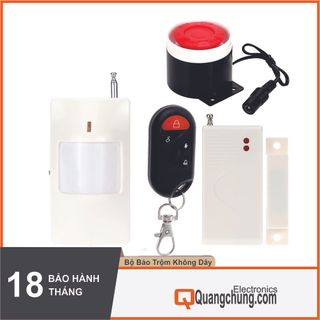 Báo động chống trộm hồng ngoại còi trung tâm AS218