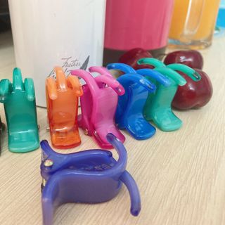 1 Bịch (Bộ) Gồm 12 Cái Kẹp Tóc Càng Cua Loại Nhỏ Dễ Thương - Nhiều Màu Lựa Chọn | Kẹp 3 răng