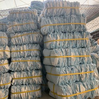 TÚI VẢI KHÔNG DỆT CÓ ĐÁY LỚN HƠN 70cm (Có 4 quai)