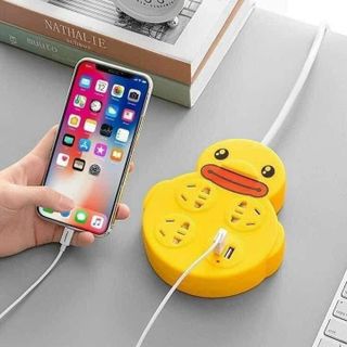 Ổ Cắm Điện Vịt Vàng Cute