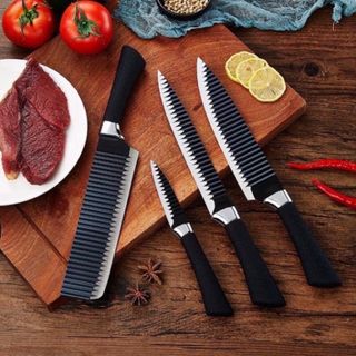 Bộ Dao Nhật 6 Món Lượn Sóng