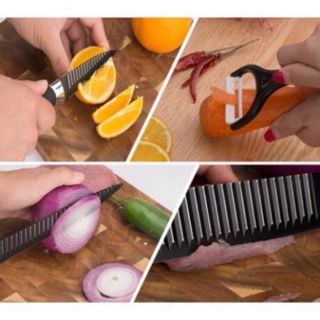 Bộ Dao Nhật 6 Món Lượn Sóng