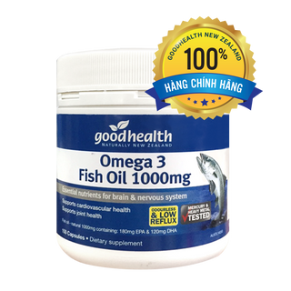Dầu cá Omega 3 Fish Oil 1000mg - Goodhealth [150 viên]