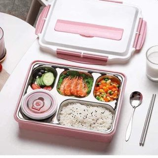 Khay Cơm Inox 5 Ngăn