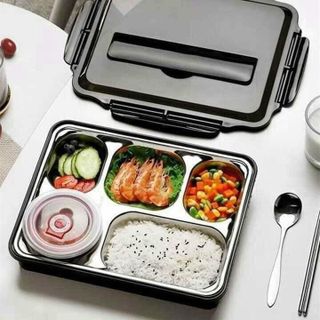 Khay Cơm Inox 5 Ngăn