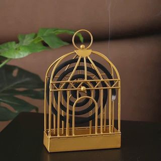 Giá Đỡ Nhang Muỗi Hình Lồng Chim