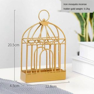 Giá Đỡ Nhang Muỗi Hình Lồng Chim