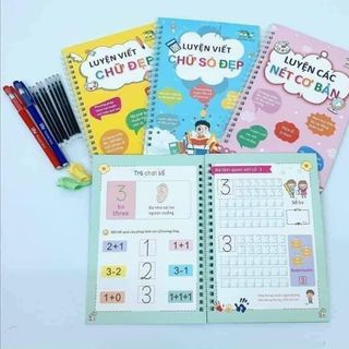 Sách Tập Viết Tự Xoá Thông Minh