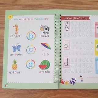Sách Tập Viết Tự Xoá Thông Minh