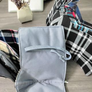 Khẩu trang vải che tai dày 3 lớp kháng bụi chống nắng siêu tốt