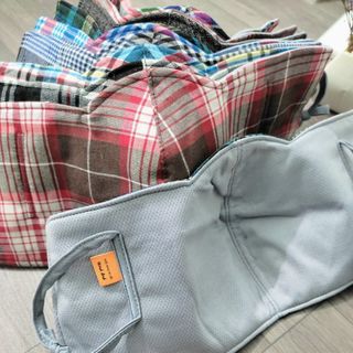 Khẩu trang vải che tai dễ thương dày 3 lớp chống nắng, kháng bụi