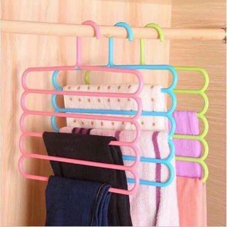 Móc Treo Quần Áo 5 Tầng Nhựa