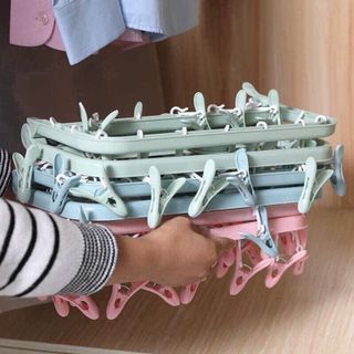Móc Phơi Quần Áo Gấp Gọn