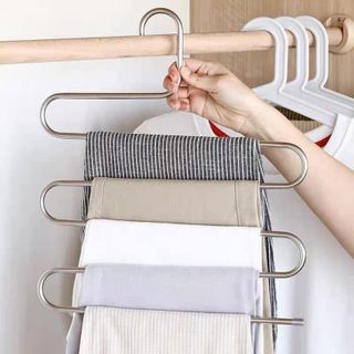Móc Treo Quần Áo 5 Tầng Inox