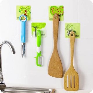 Set 10 Móc Treo Dán Tường Có Hình