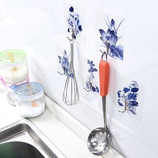 Set 10 Móc Treo Dán Tường Có Hình