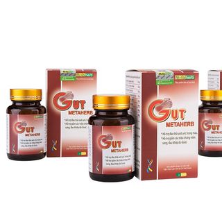 GUT Metaherb – Hỗ trợ đào thải axit Uric, bào mòn cục tophi – TPBVSK