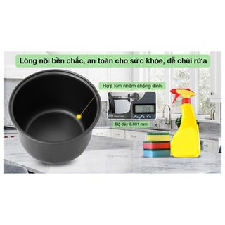 Nồi Cơm Điện Mini Đa Năng JIASHI 1,2L (Nấu Cháo, Hầm, Chưng, Hấp, Luộc) Cho 1 Đến 2 Người