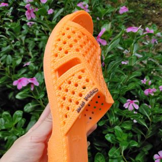 Dép nhựa tổ ong nhiều màu nhựa nguyên sinh chưa qua tái chế đế dày 3cm không phai màu