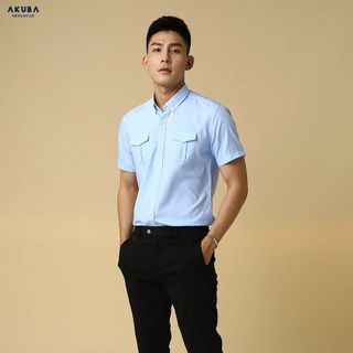 ÁO SƠ MI NGẮN TAY -01M5012