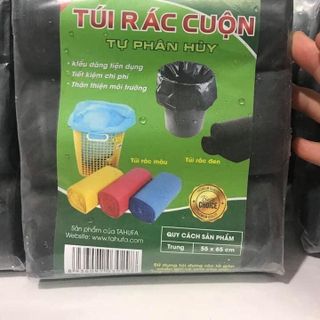 Túi Đựng Rác Đen Tự Phân Huỷ