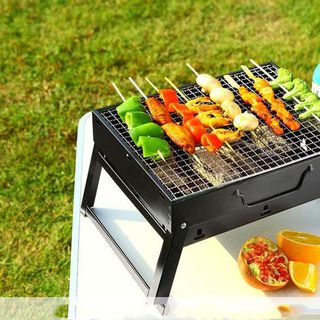 Bếp nướng than hoa vuông BBQ cao cấp giá sỉ