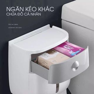 Hộp Đựng Giấy Ecoco Dán Nhà Vệ Sinh