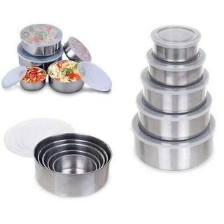 Bộ Thố Lạnh 5 Món Inox