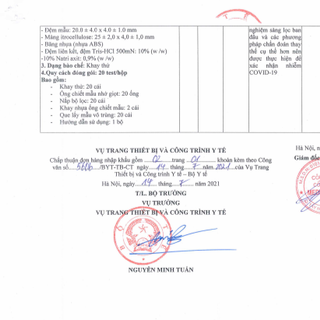 Kit Test Nhanh Covid-19 BioCredit từ Hàn Quốc - Đã được Bộ Y Tế chính thức cấp phép
