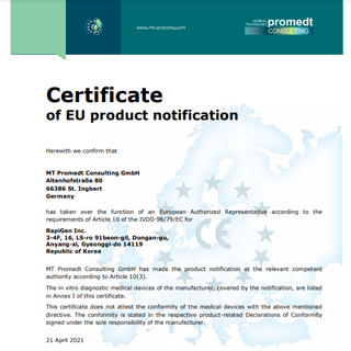 Kit Test Nhanh Covid-19 BioCredit từ Hàn Quốc - Đã được Bộ Y Tế chính thức cấp phép