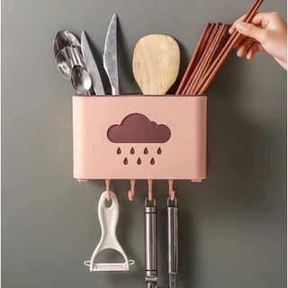 Kệ Cắm Đũa Đám Mây Dán Tường