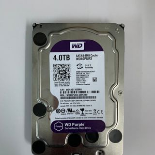 Ổ CỨNG HDD PC WesternDigital 4TB Purple (Chuyên Camera) - BH 24 THÁNG