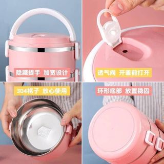 Hộp Cơm Lúa Mạch 4 Tầng