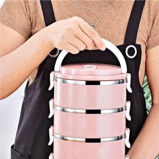 Hộp Cơm Lúa Mạch 4 Tầng