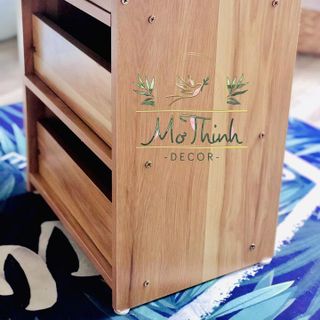 Tủ Gỗ Đầu Giường 2 Ngăn