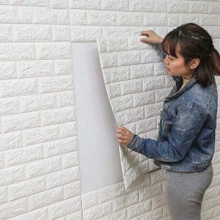 Xốp Dán Tường Trắng