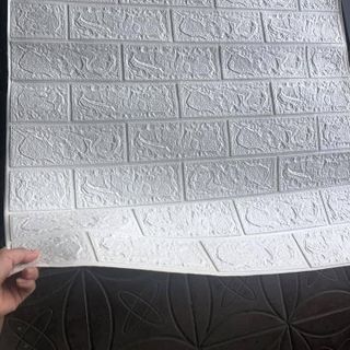 Xốp Dán Tường Trắng