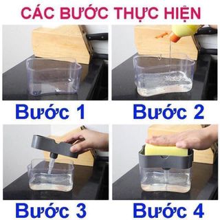 Hộp Đựng Nước Rửa Chén Đa Năng