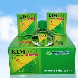 DẦU GIÓ KIMAGI (1 hộp 10 chai)