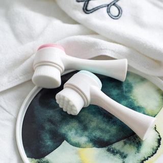 Cọ Rửa Mặt Massage 2 Đầu