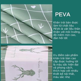 Khăn Trải Bàn Cao Cấp Hoa Văn