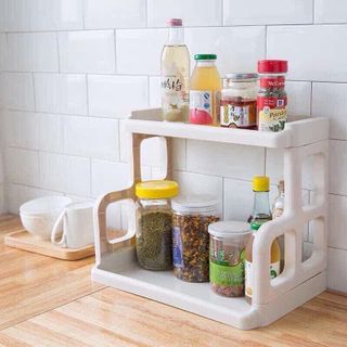 Kệ Bếp Nhựa 2 Tầng