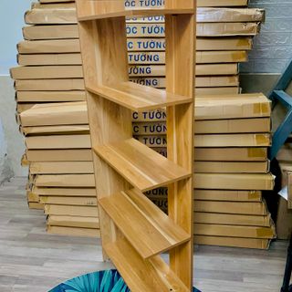 Kệ Gỗ Góc Tường 5 Tầng