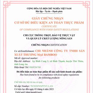 Bột Cần tây BAMBOO nguyên chất, siêu mịn