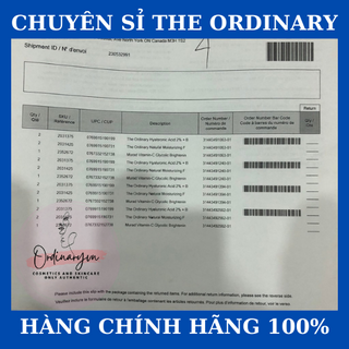 [BILL HÃNG] - The Ordinary Niacinamide 10% + ZinC 1%