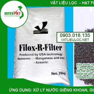 Hạt Filox lọc nước phèn, khử sắt