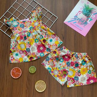 Bộ mặc nhà bé gái