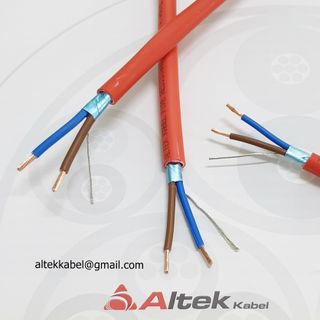 Dây cáp chống cháy 2 lõi 2x1.0/2x1.5/2x2.5mm2 + Al + E, tiêu chuẩn CE