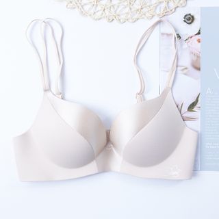 Áo Lót Su Không Gọng, Phối Lụa Gấm Đệm Mỏng Nâng Đẩy Ngực Cao Cấp Siêu Hót _ AL05