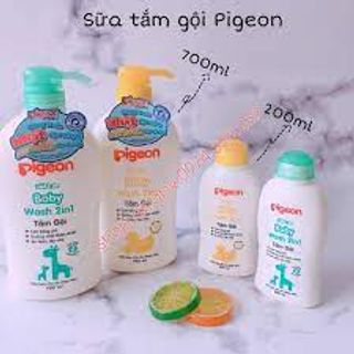 Sữa tắm gội Pigeon cho bé 200ml (2 in 1) giá sỉ